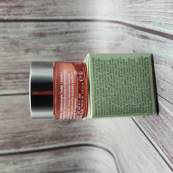 NIB FULL SIZE CLINIQUE ALL ABOUT EYES RICH EYE CREAM 15 ML .5 OZ** - Picture 3 of 4